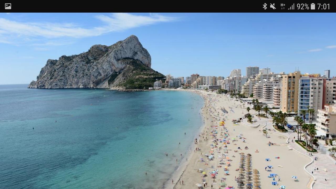 Calpe Centro Turisico Appartamento Esterno foto